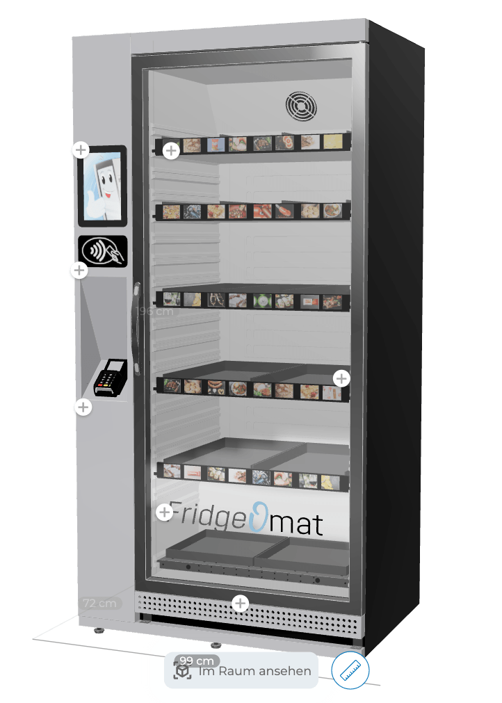 Gleebees SmartFridge 3D-Ansicht